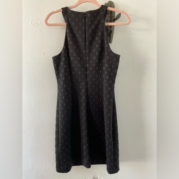 TrinaTurk Textured Little Black Dress - Picture 2 of 4